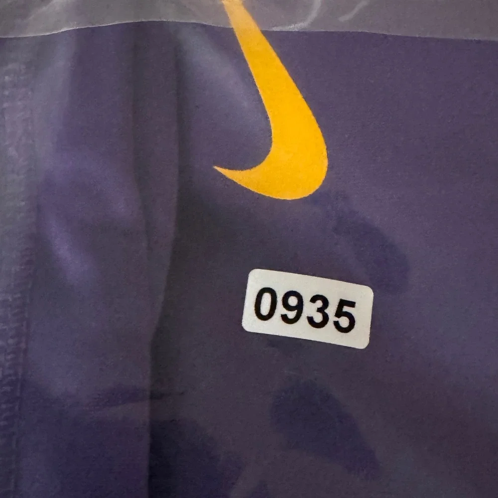 Nike LSU Tigers Therma-FIT Hoodie Mens XXL Purple Pullover Sweatshirt Game Day